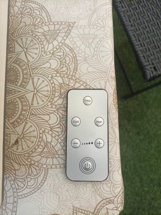 Calefactor ADM blanco con mando