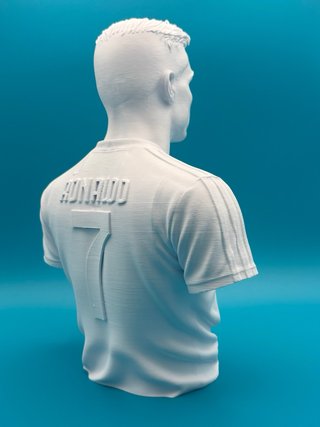 Busto 3D Cristiano Ronaldo - 20cm