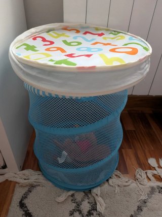 Cesto Organizador Juguetes Plegable Ikea