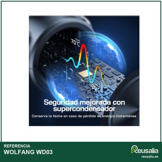 WOLFANG WD03 32GB cámara coche doble lente 4K