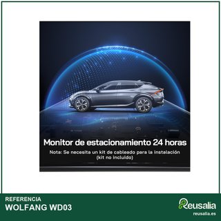 WOLFANG WD03 32GB cámara coche doble lente 4K