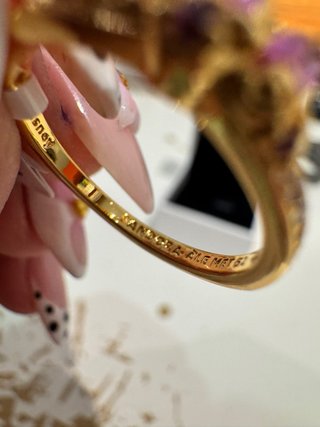 Anillo Pandora Corona Princesa Rosa y Dorado