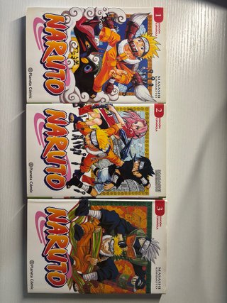 Naruto 1, 2 y 3