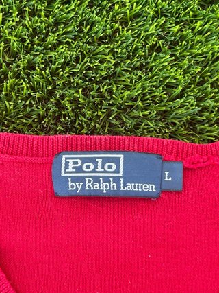 Jersey Ralph Lauren 2000s rojo