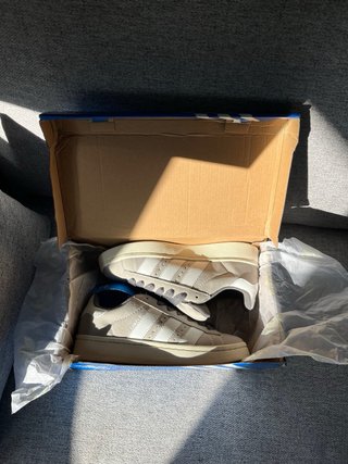 Adidas Campus Cinza e Branco