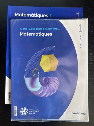 Matemàtiques I 1 Batxillerat : Projecte constru...