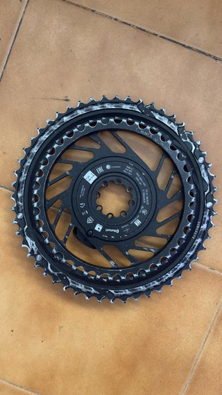 Platos Sram Red AXS con potenciómetro