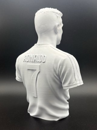 Busto Cristiano Ronaldo CR7 Juve 25cm