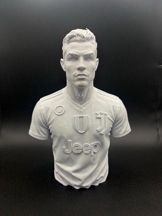 Busto Cristiano Ronaldo CR7 Juve 25cm