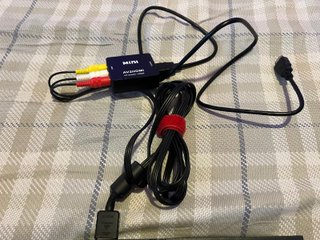 Consola PS2 Negra + Mando + 5 Juegos + Cables