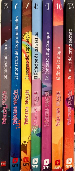 Colección libros Princesas Dragón