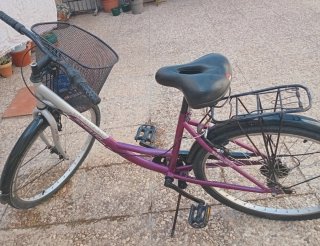 Bicicleta Paseo Mujer 26 Morada