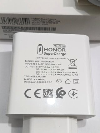 Cargador Honor Original 100W Super Charge