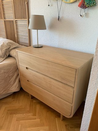 Cómoda 3 cajones madera Maison du Monde
