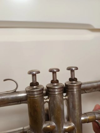 Trombón Couesnon antiguo 1920-1930