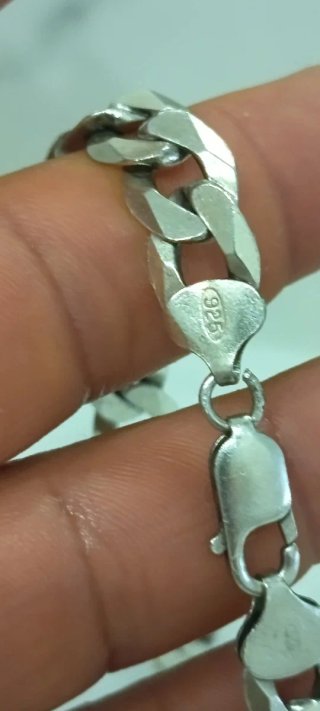 Cadena Plata Gruesa Maciza