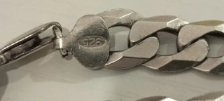 Cadena Plata Gruesa Maciza