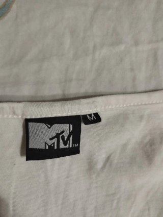 Canotta MTV Bianca Taglia M