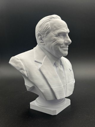 Busto 3D Silvio Berlusconi - 20cm