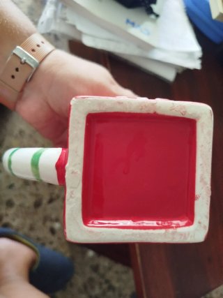 Taza Navideña Nice Naughty Cerámica