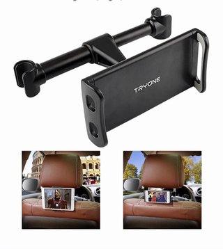 Soporte Coche Móvil/Tablet Negro