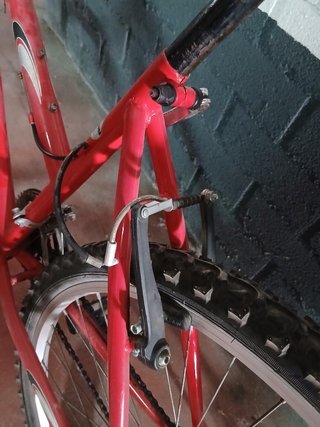 Bicicleta Topbike Roja