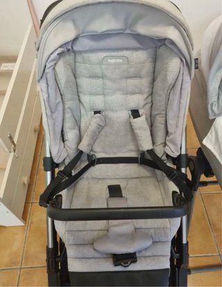 Inglesina Aptica Gris Perla + Accesorios