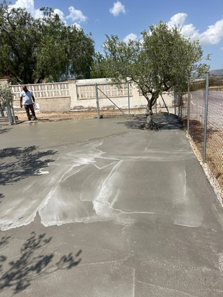 Hormigón fresco