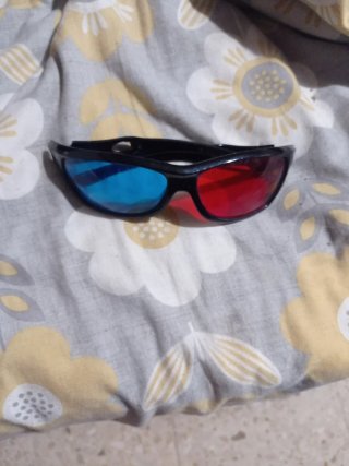 Gafas 3D Anaglifo (Azul/Rojo)