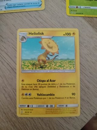 Pokemon Pergamino Vorágine Golpe Fluido y lote
