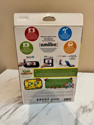 Amiibo Mega Yarn Yoshi Verde Scatola