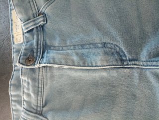 Pantalón corto tejano azul