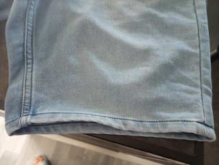 Pantalón corto tejano azul