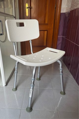 Silla de ducha antideslizante