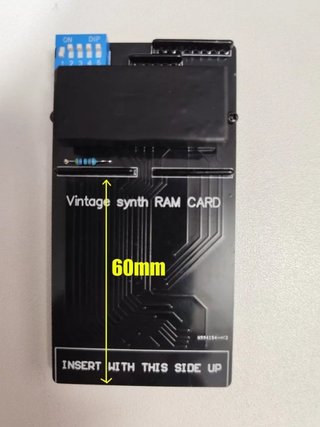Scheda RAM per Roland D50