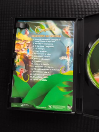 DVD Campanilla Disney Español