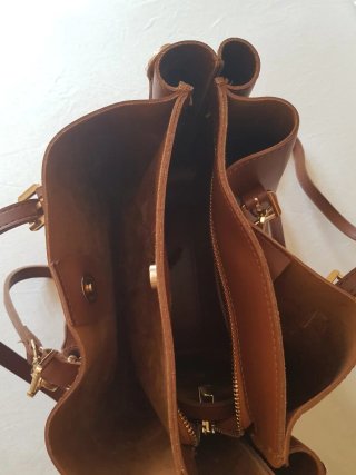 Bolso Beverly Hills Polo Club Marrón y Dorado