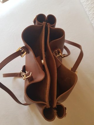 Bolso Beverly Hills Polo Club Marrón y Dorado