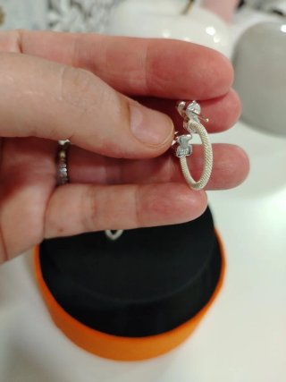 Pendientes aro Tous Corazón y Oso