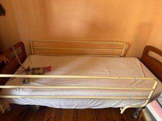 Cama articulada eléctrica domiciliaria mas colchon