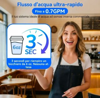 EcoViva RO1000G Sistema Ósmosis Inversa