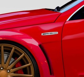 2 Embemas AMG Laterales Logo con Pegatina Mercedes