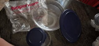 Set Tupperware: Ciotola Grande + 6 Coppette