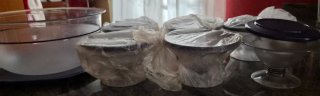 Set Tupperware: Ciotola Grande + 6 Coppette