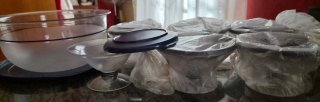 Set Tupperware: Ciotola Grande + 6 Coppette