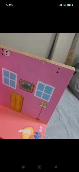 Casita de madera Peppa Pig