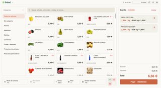TPV Frutería Completo Software VeriFactu