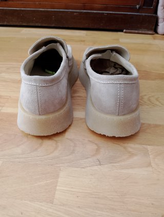 Mocasines Clarks x Zara Beige