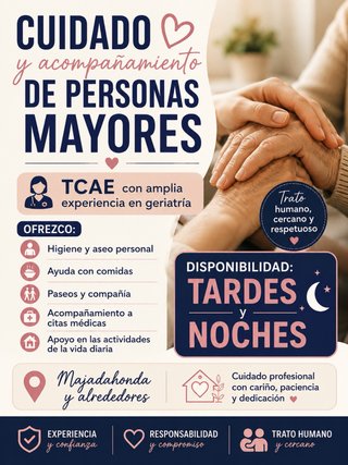 Cuidado de personas mayores