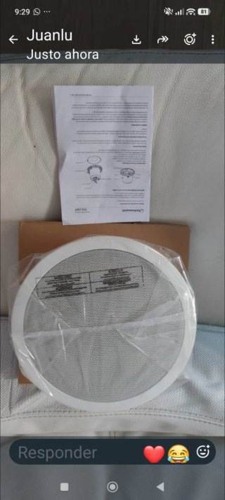 Altavoz Turbosound TCS-C50T